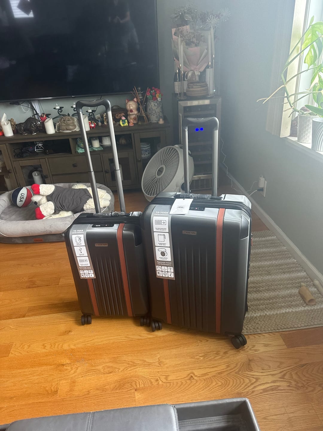 Customer photo review of Montecito 2.0 Hardside 2-Piece Set (21" Carry-On, 25" Medium Checked)