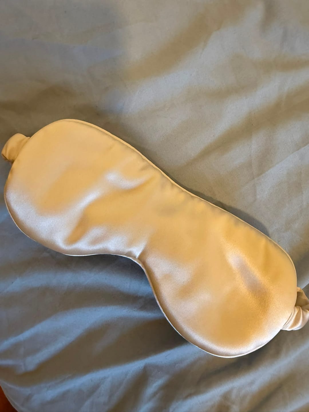 Customer photo review of מסיכת משי 22Momme - בז׳