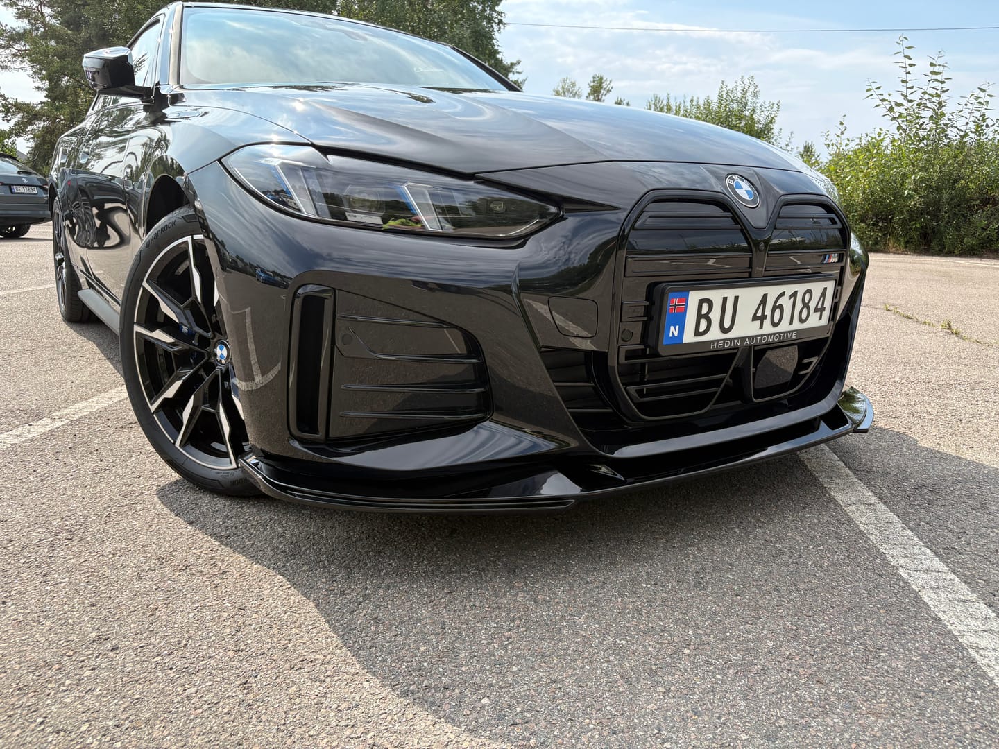 Customer photo review of BMW i4 G26 4-Serie 3D-Style Frontleppe