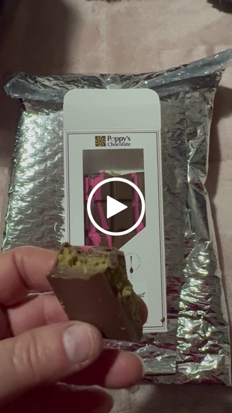Customer video review of Pistachio Coconut Bliss Block