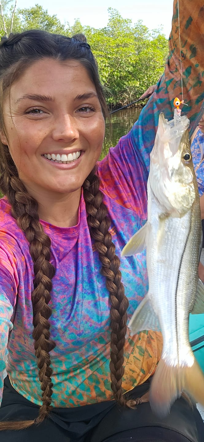 Customer photo review of Arowana Sport Tec Hooded Long Sleeve – Women's