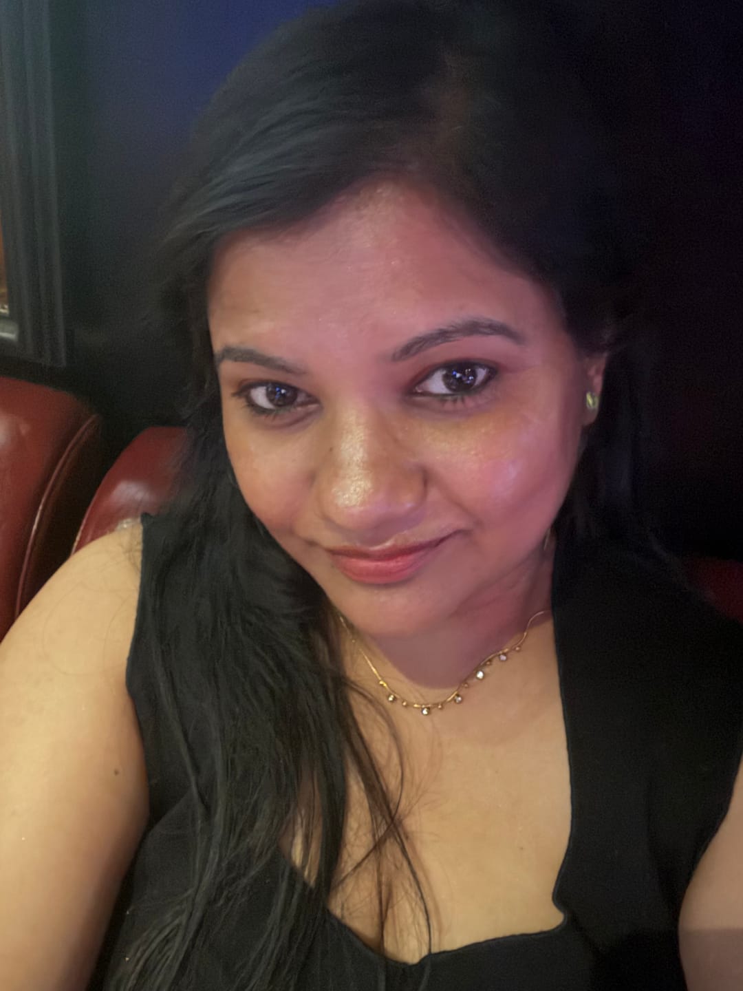 Customer photo review of Shimmering Diamond Chain Necklace