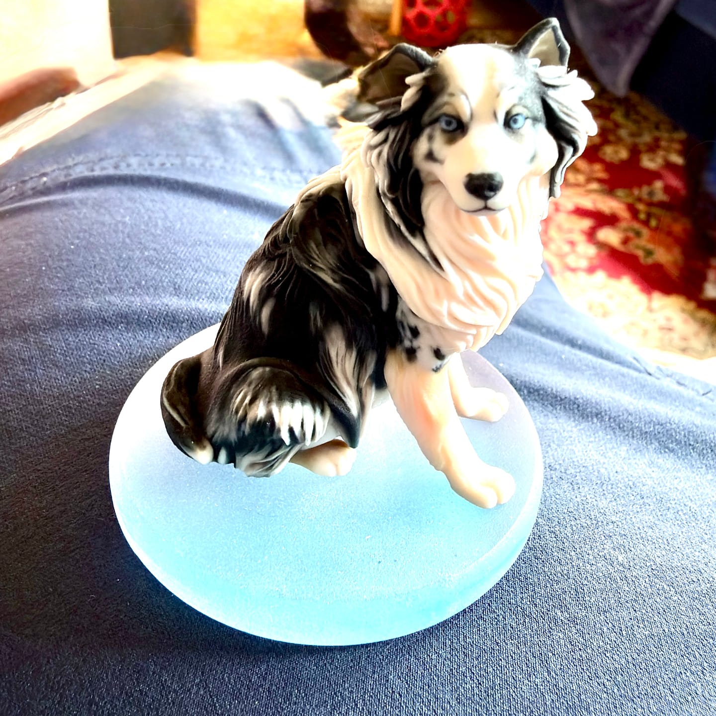 Customer photo review of Personalized Pet 3D Figurine from Photo