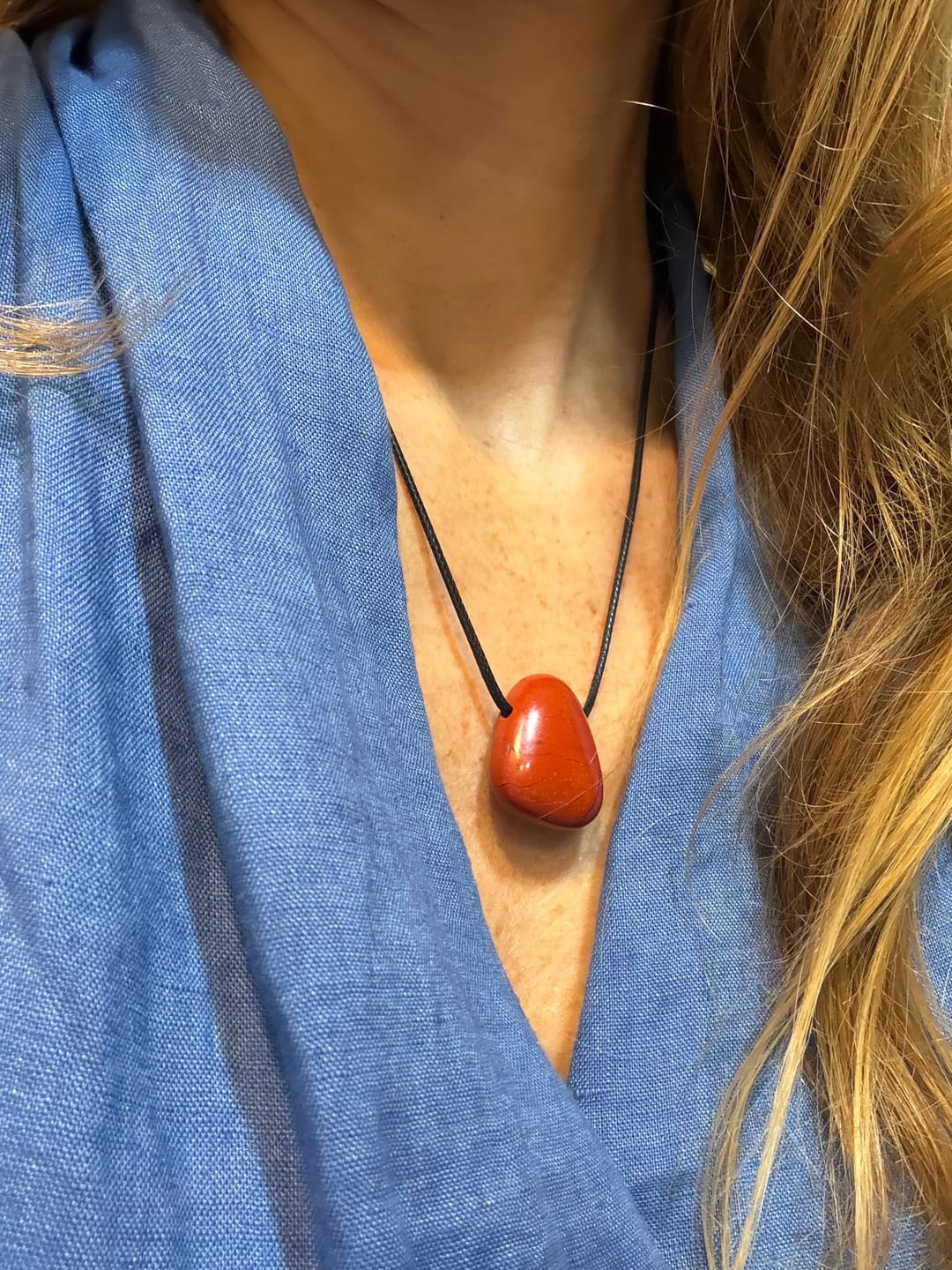 Customer photo review of Pietra Necklace