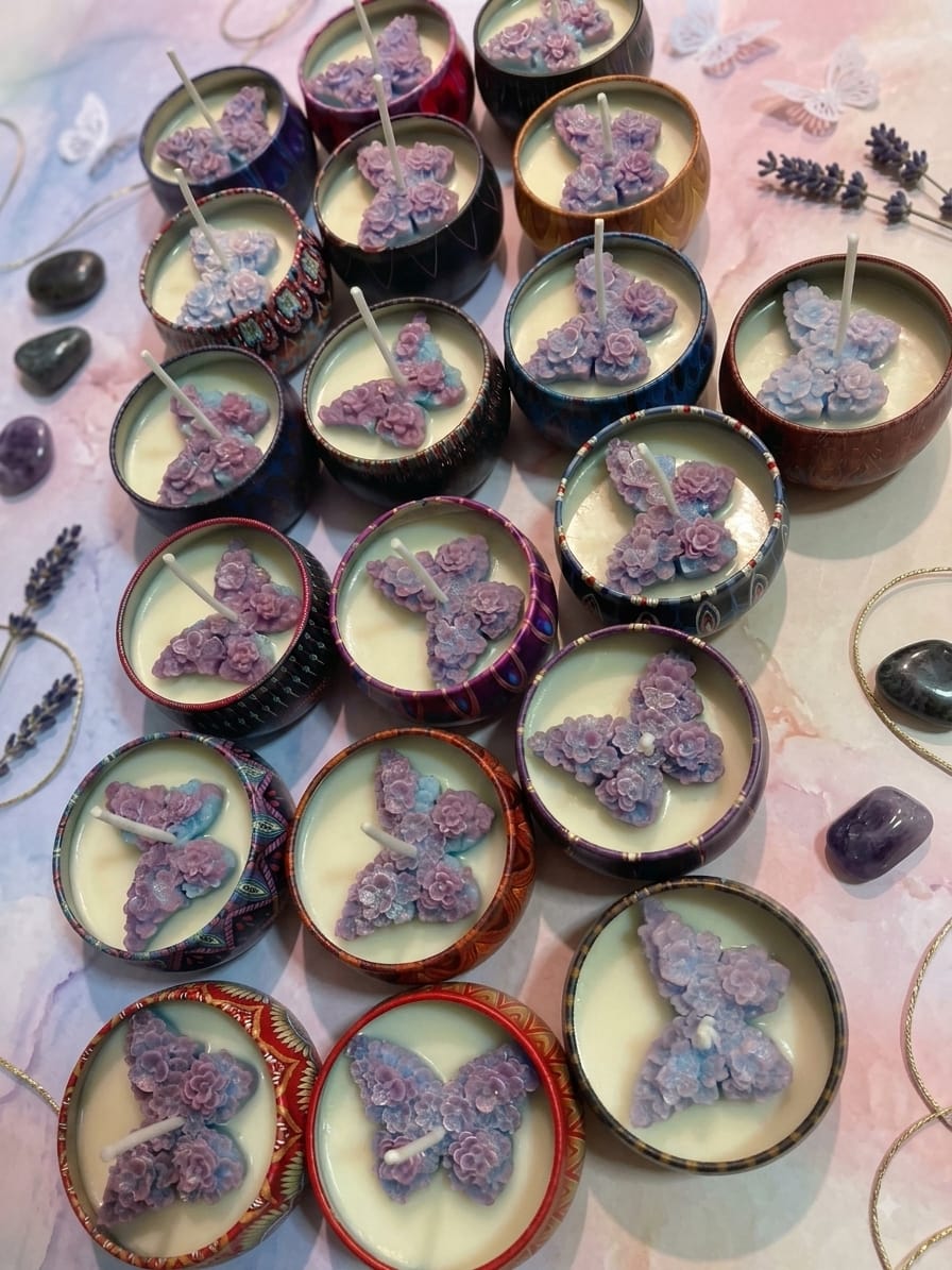Customer photo review of ✨ Cera Premium Lista para MOLDE – Ideal para Velas de molde ,Waxmelts y figuras decorativas