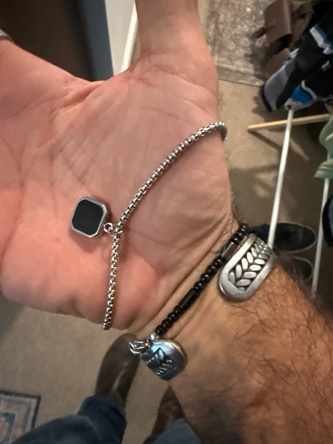 Customer photo review of THE ONYX BADGE.