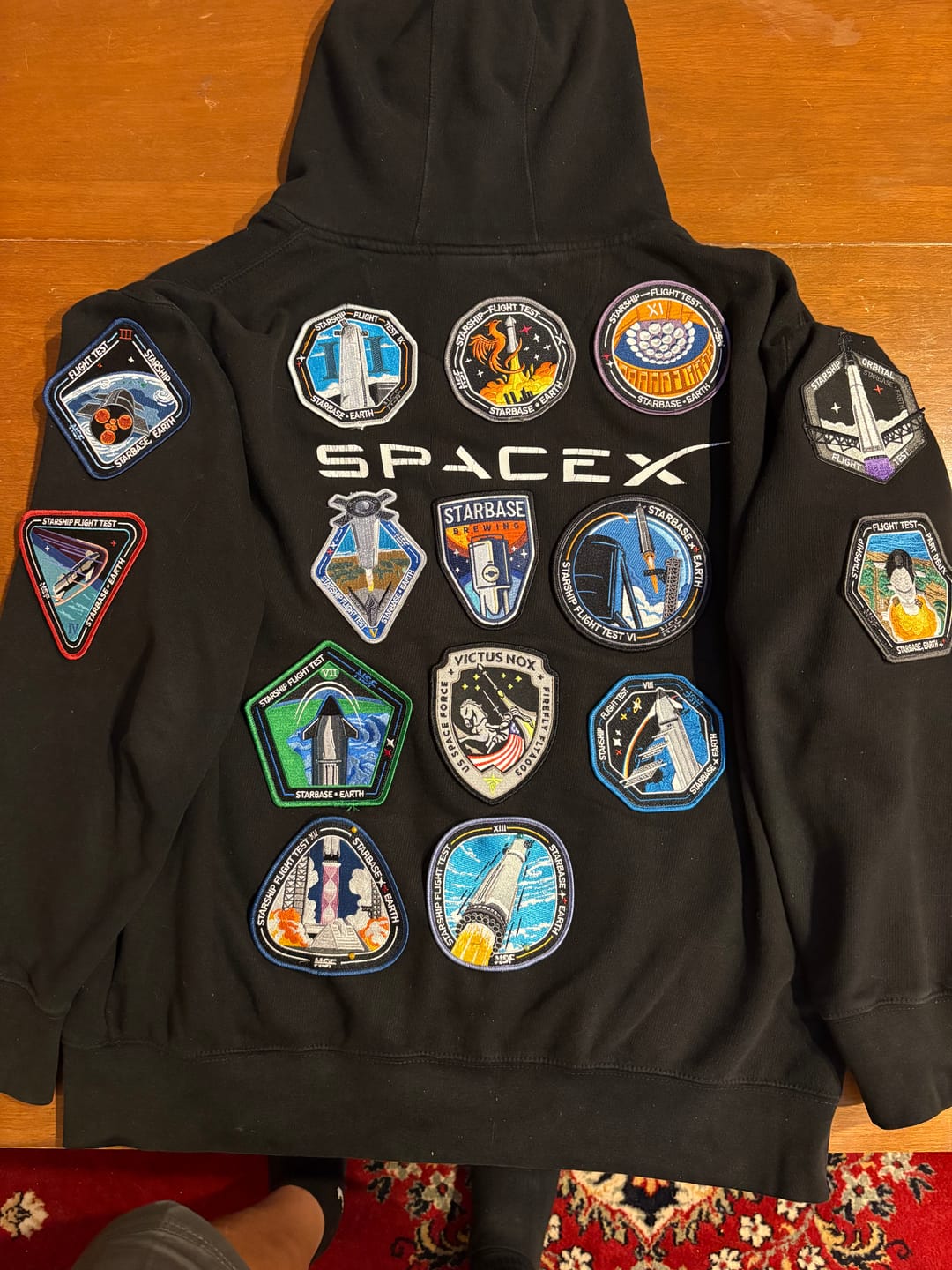 Customer photo review of SpaceX Starship Flight 13 - Collectors Patch