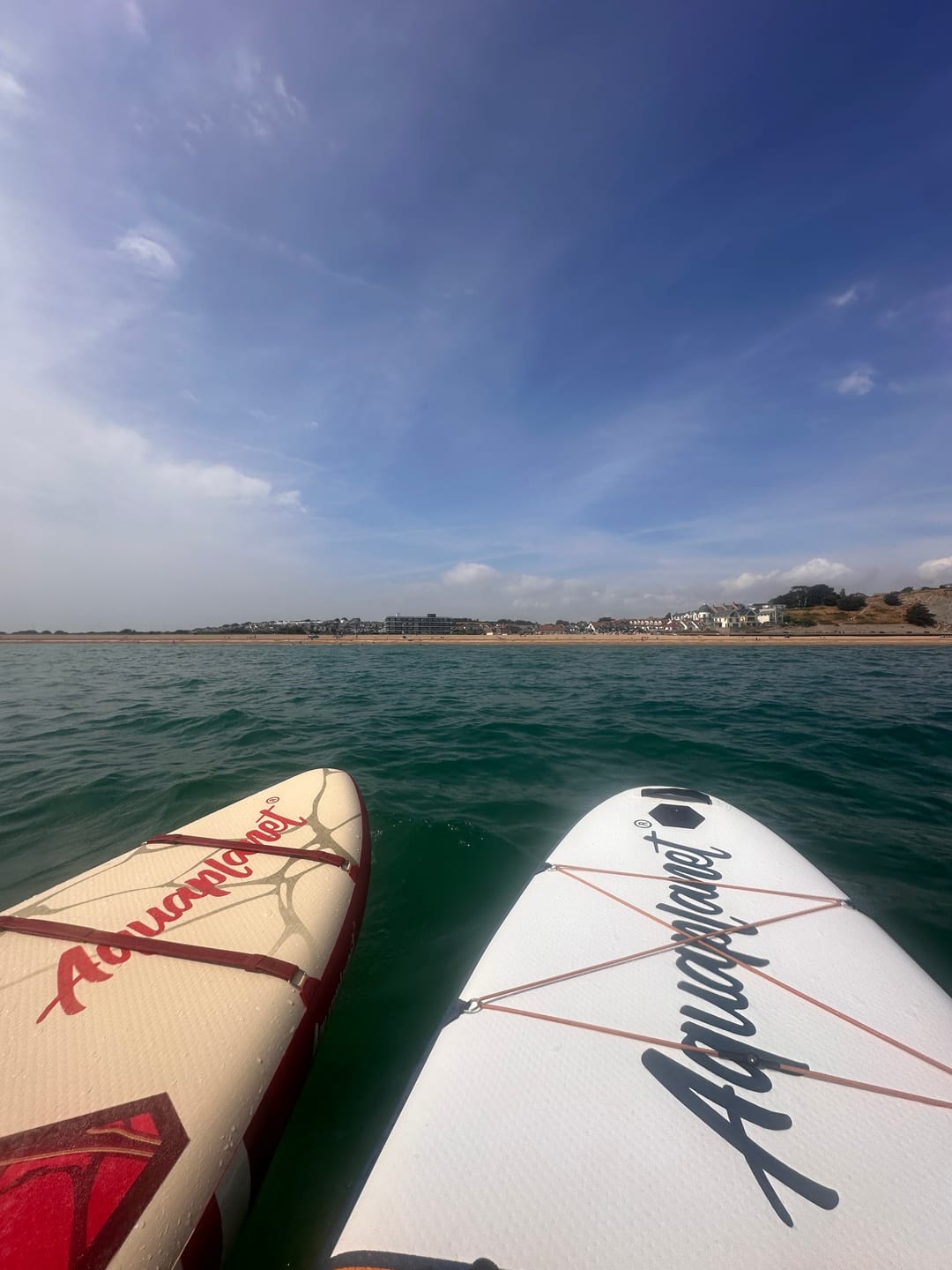 Customer photo review of Aquaplanet ALLROUND TEN 10' Inflatable Paddle Board Package - Kintsugi