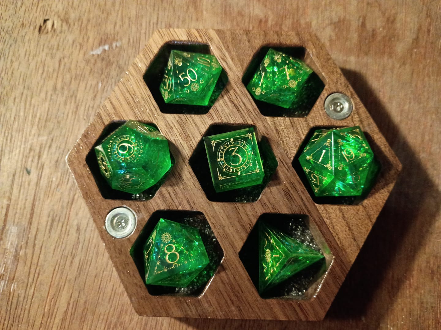 Customer photo review of Mystery Dice Blind Bags!