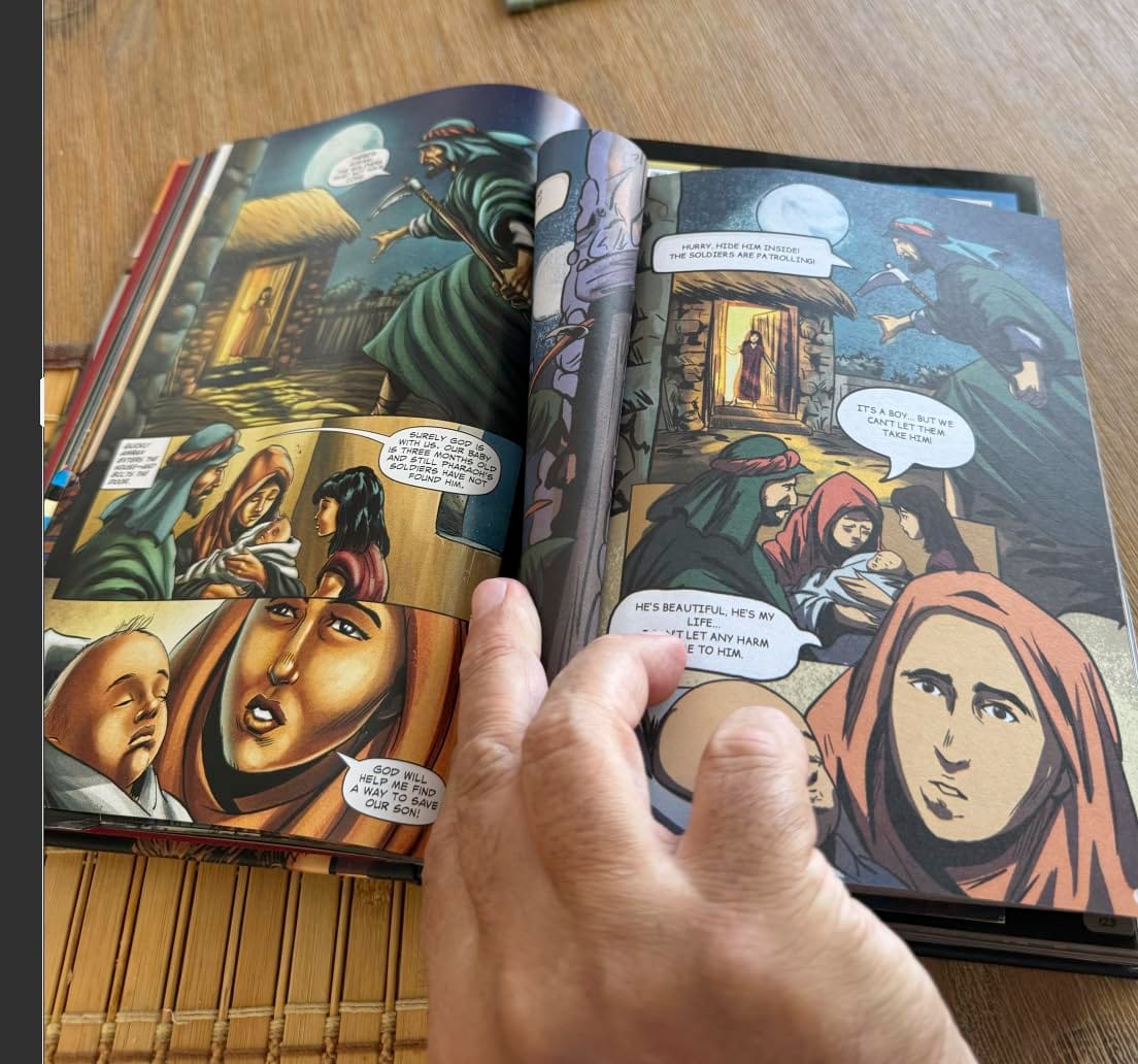 Customer photo review of Comic Bible Book