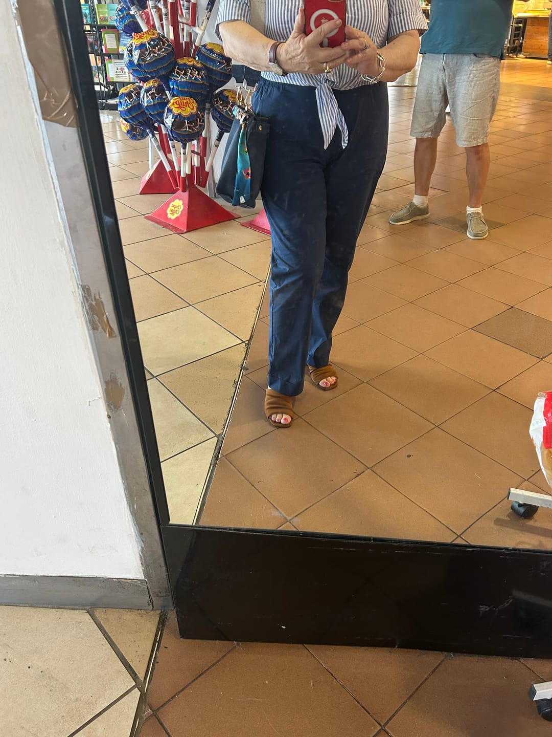 Customer photo review of PANTALONE JANET BLU