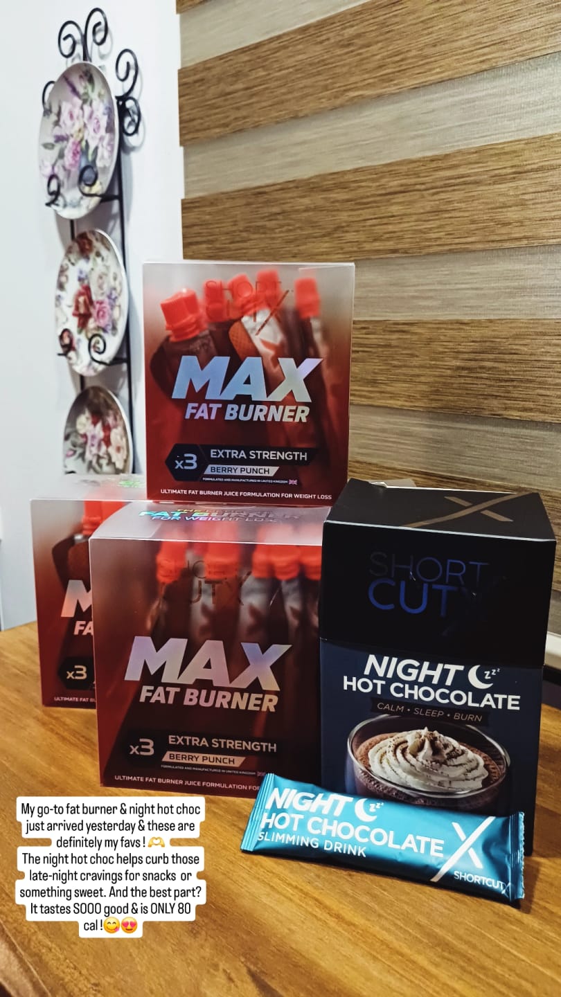 Customer photo review of Extreme Weight Loss Combo - 4x Max Fat Burner Bundle