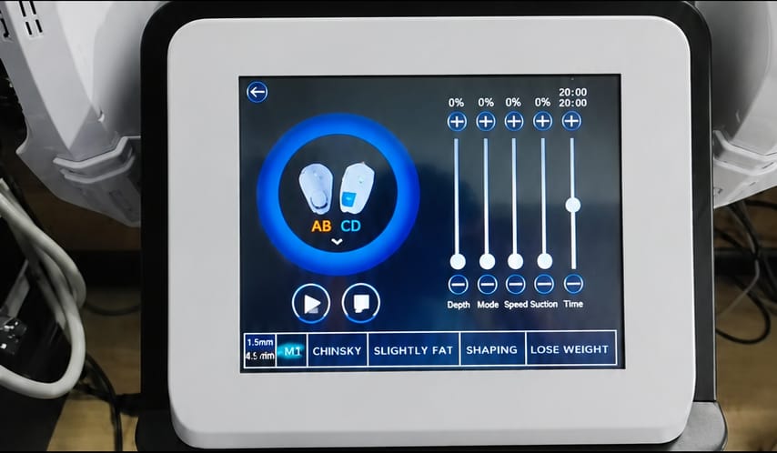 Customer photo review of EMSerra EMS & RF High-Energy Body Sculpting System