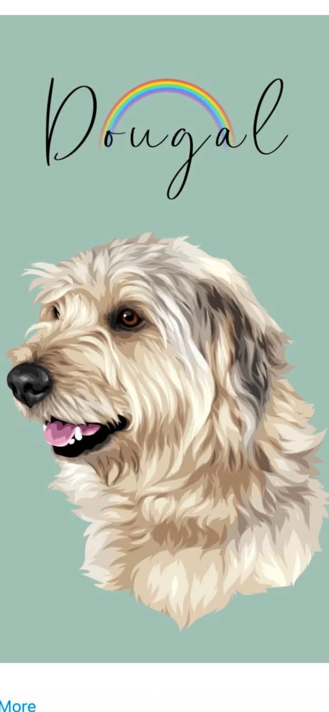 Customer photo review of Memorial Portrait