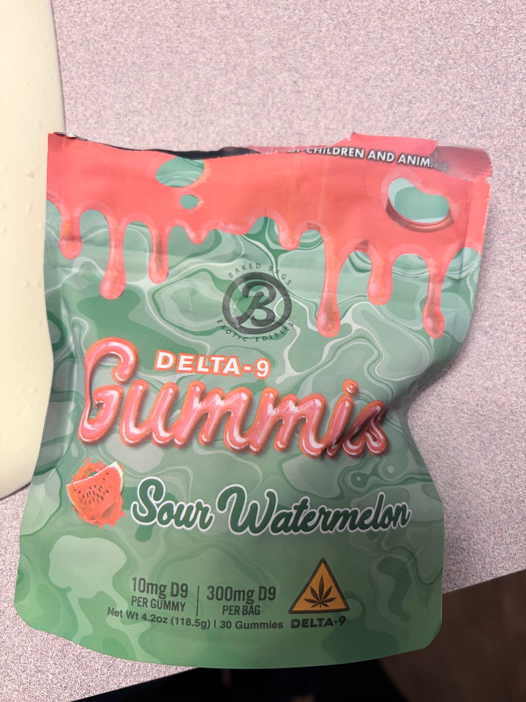 Customer photo review of GUMMIES - STRAWBERRY LIME
