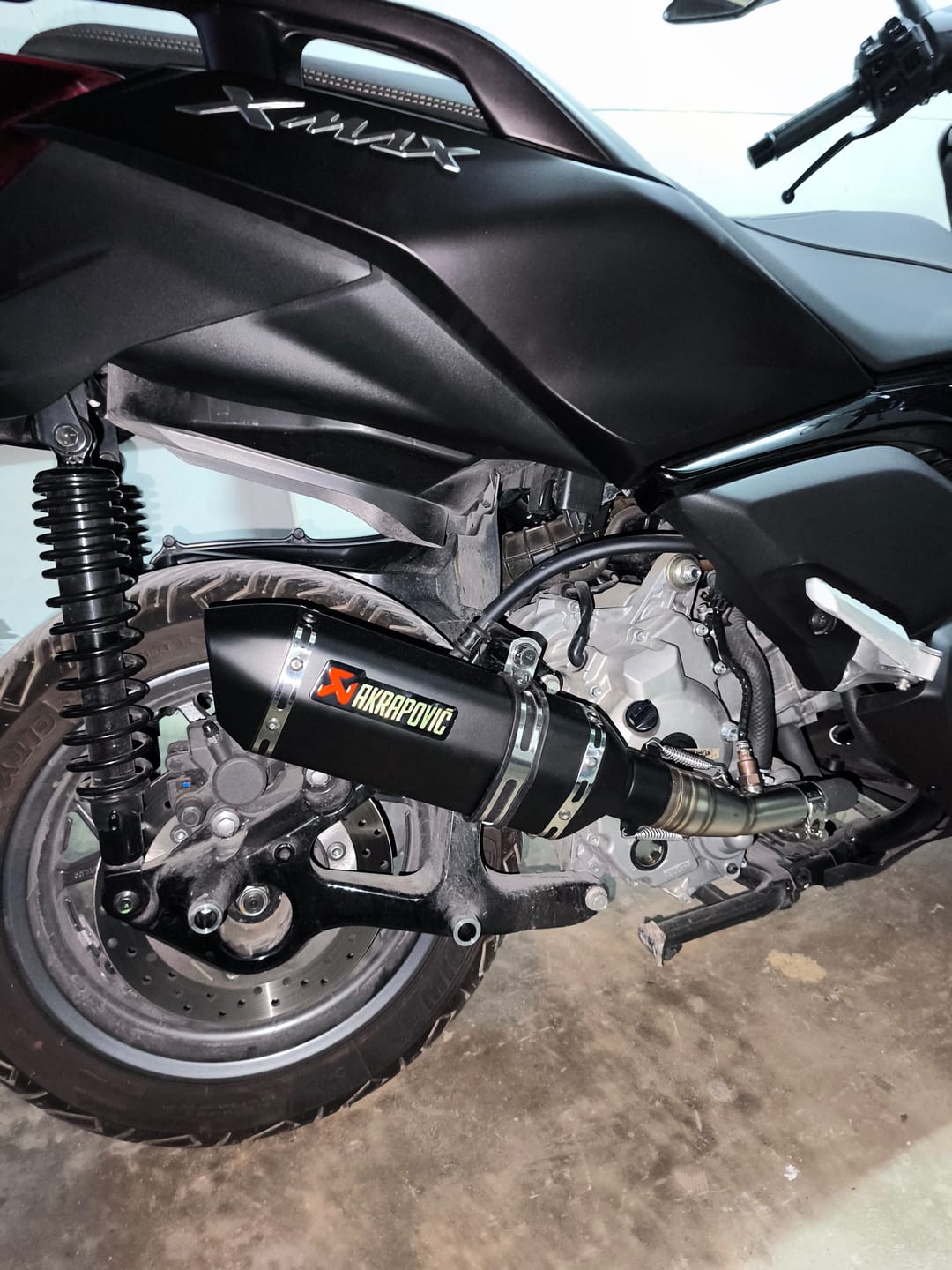 Customer photo review of Tramo Final Slip-On Yamaha Xmax 300 (2017-2025)