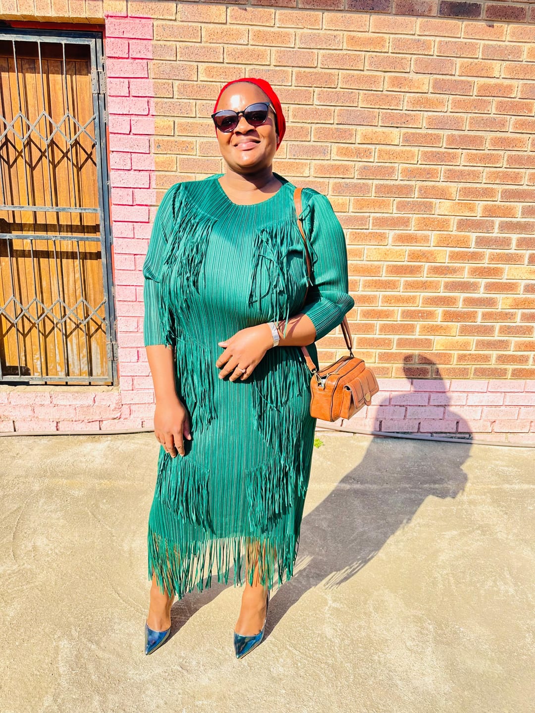 Customer photo review of Eclipse Fringe Dress