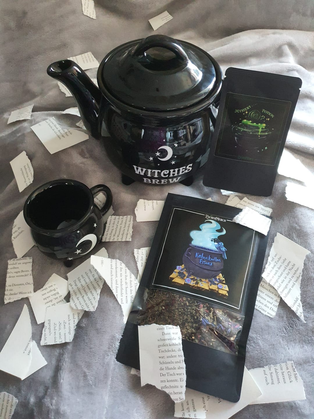 Customer photo review of Rabenkrallen Essenz – Zaubertrank Früchtetee Beere Holunder
