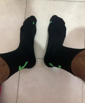 Customer photo review of Calcetines técnicos anti - rozaduras Pro Action para running - trail - trekking