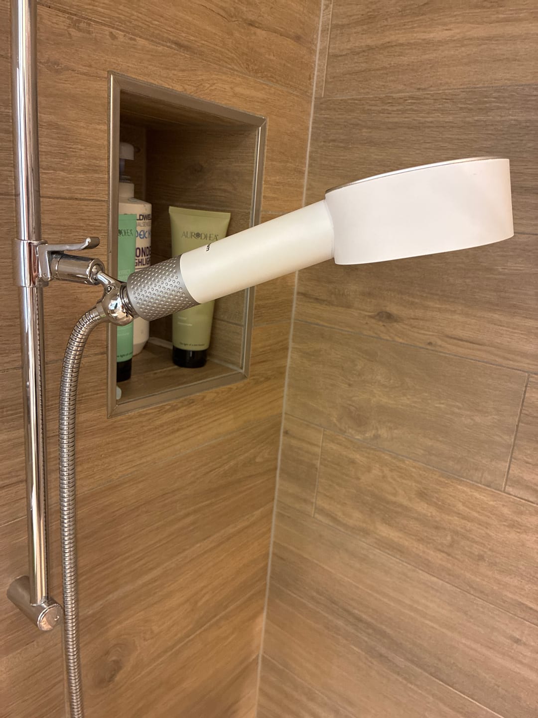 Customer photo review of PureStream Aquabliss - Duschkopf mit Filter - mit universellem Filtersystem