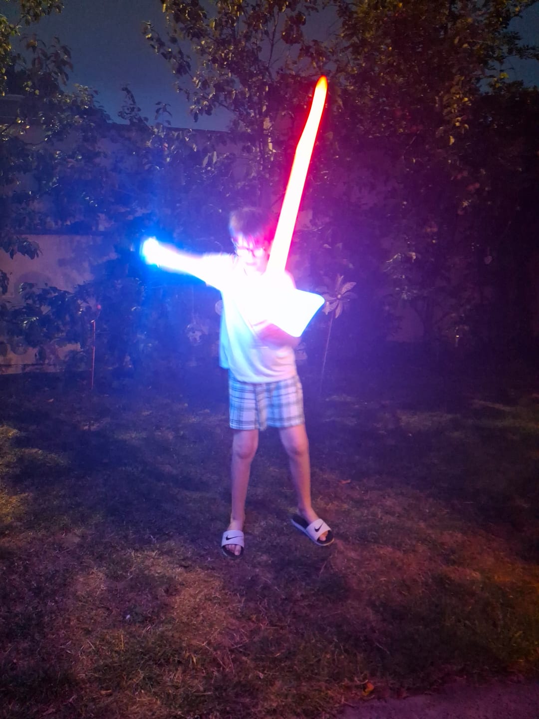 Customer photo review of Star Wars Anakin Skywalker Bespin Combat Lightsaber