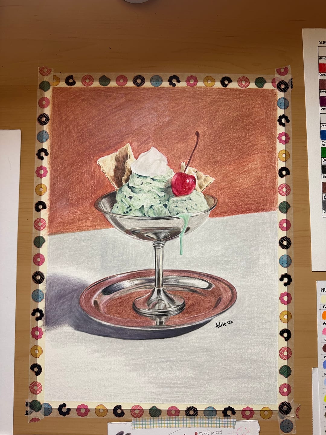 Customer photo review of Ohuhu Wailua Cotton-Top Watercolor Pad
