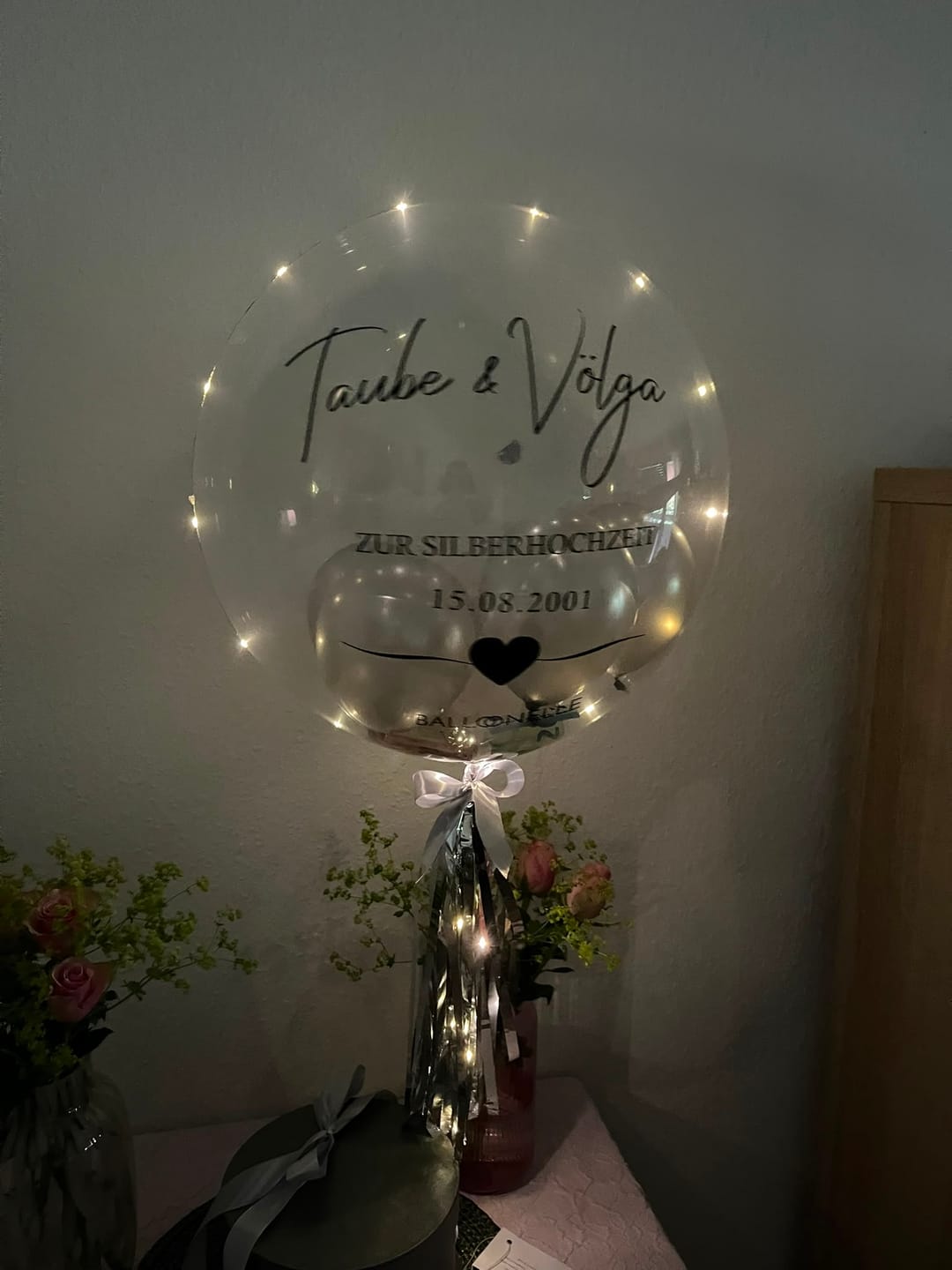 Customer photo review of Geschenkbox Rund
