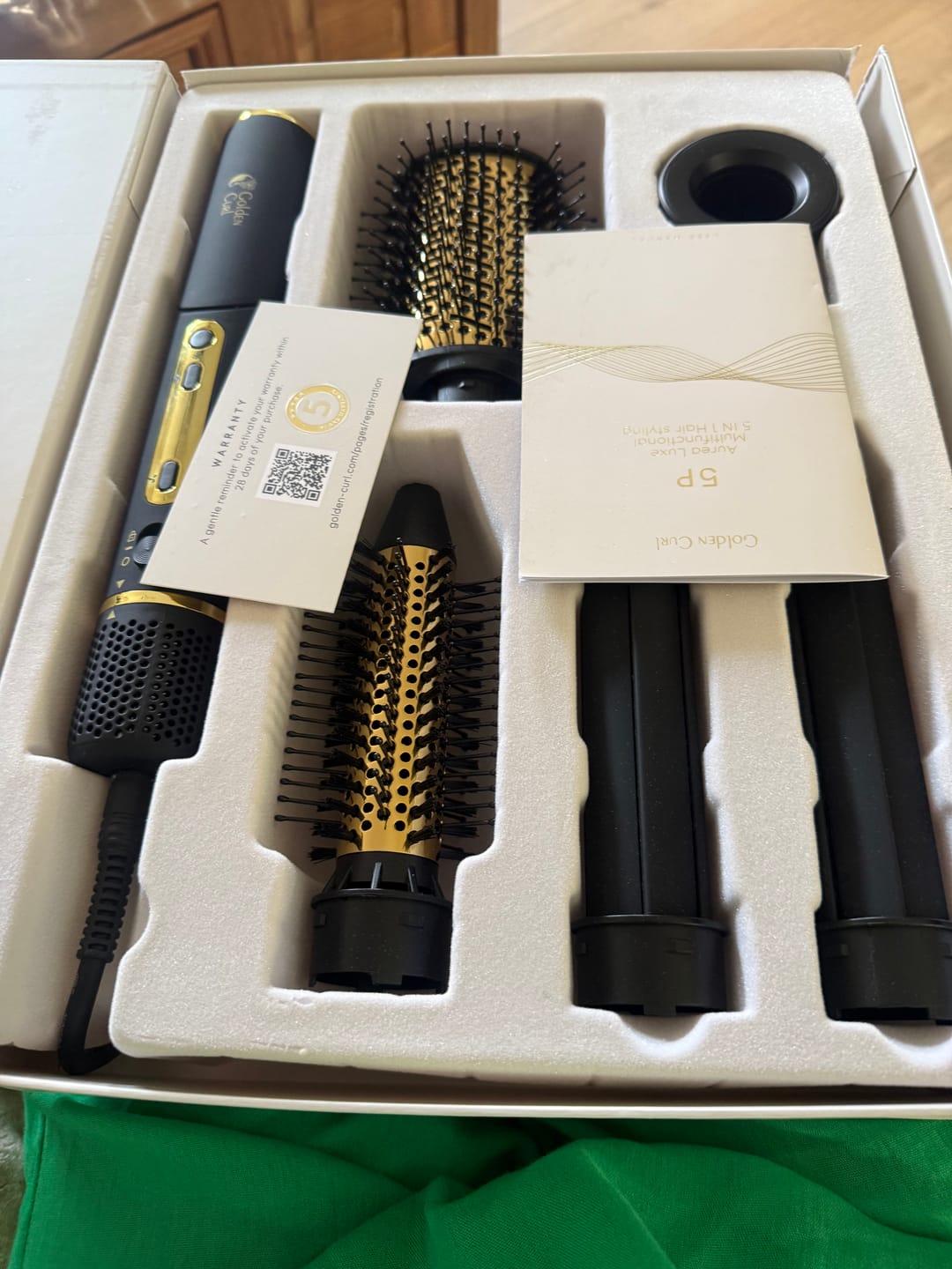 Customer photo review of Aurea Luxe 5-en-1 – Polyvalence absolue, résultats professionnels