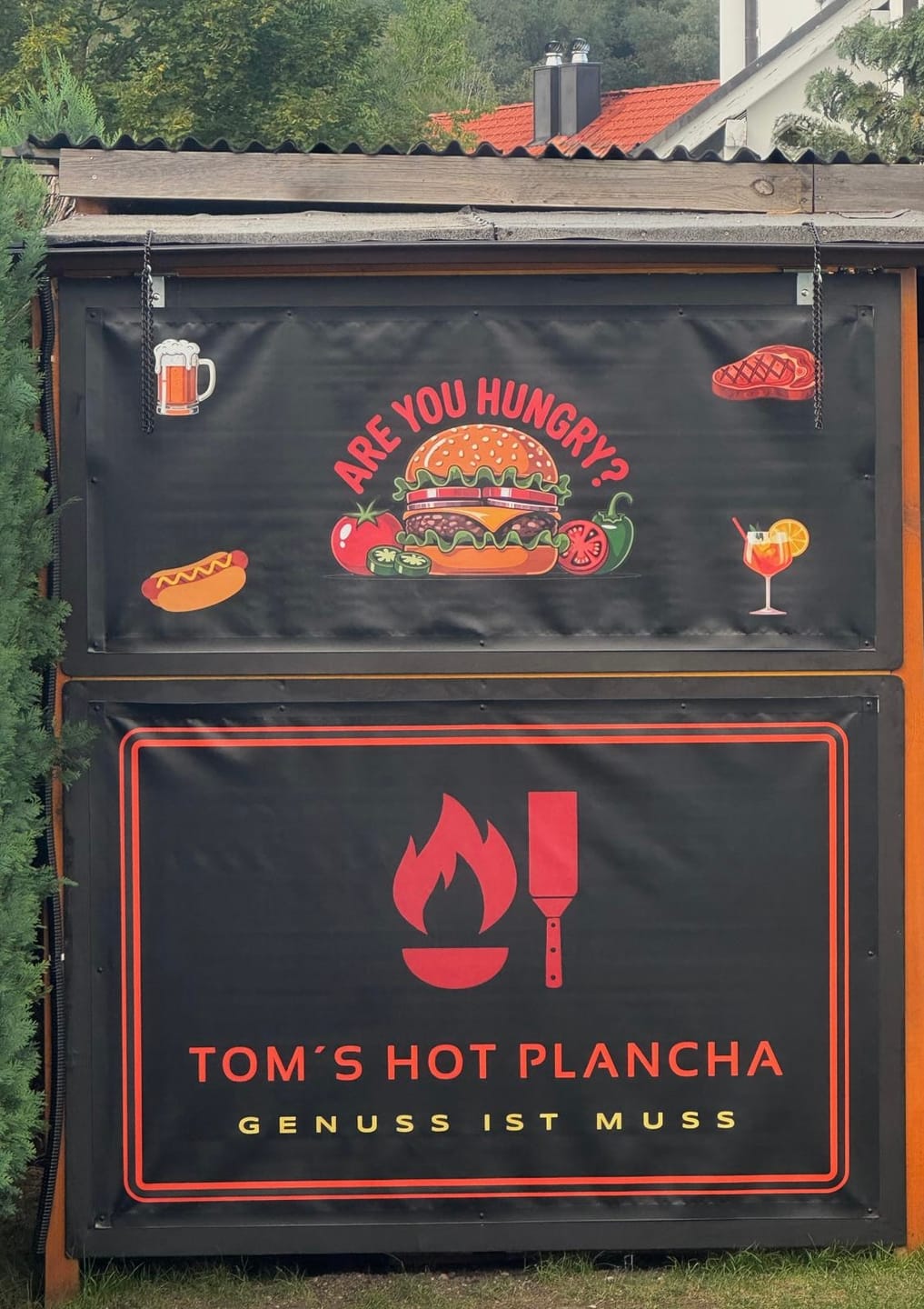 Customer photo review of Banner inkl. Druck