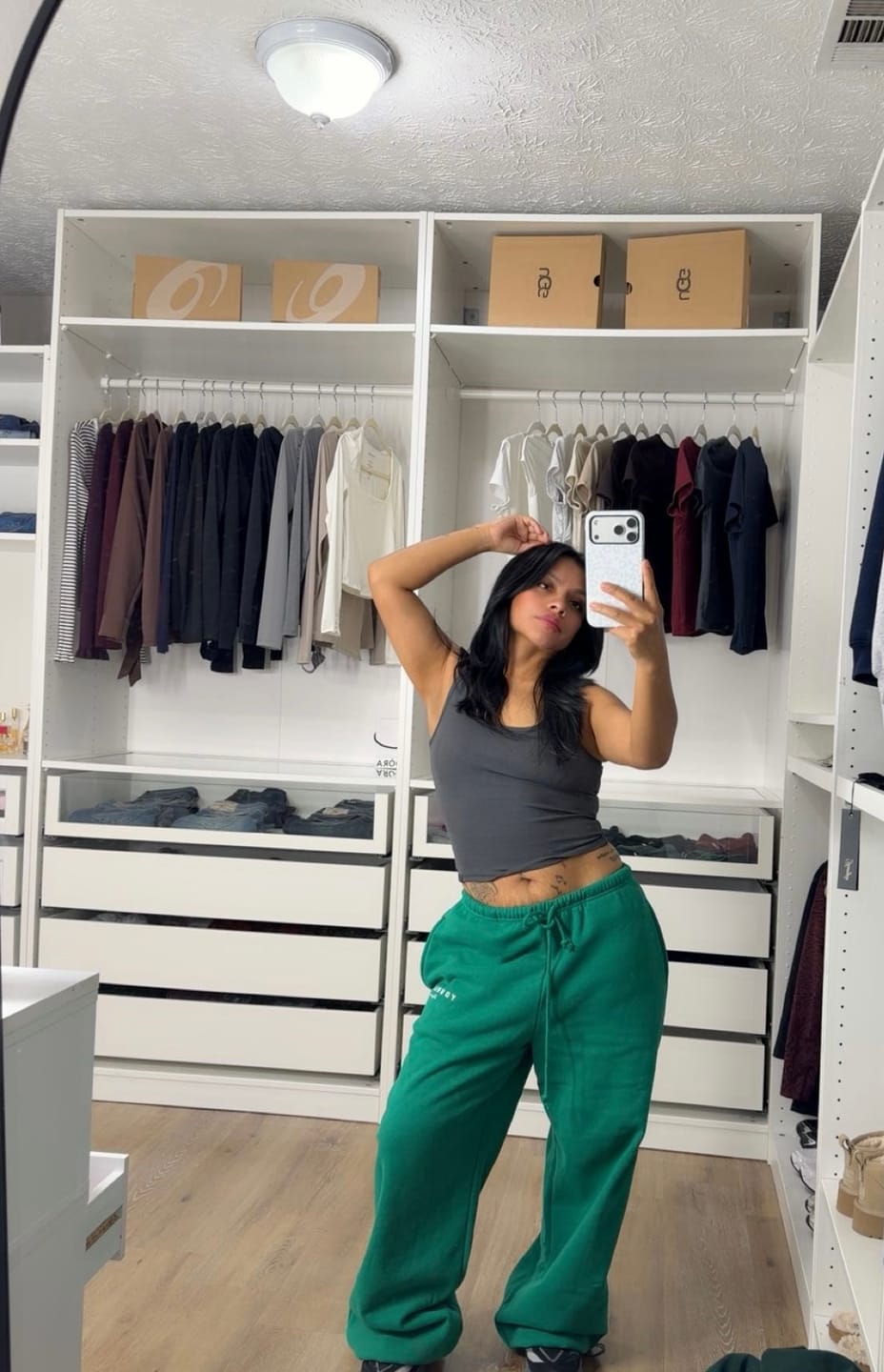 Customer photo review of W2293 Comfort straight leg Joggers