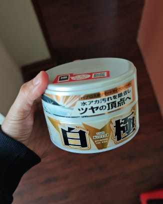 Customer photo review of Cera Extreme Gloss Kiwami Blanco 200g