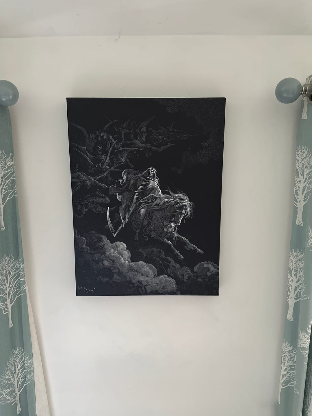 Customer photo review of Death on the Pale Horse | Gustave Doré | 1865