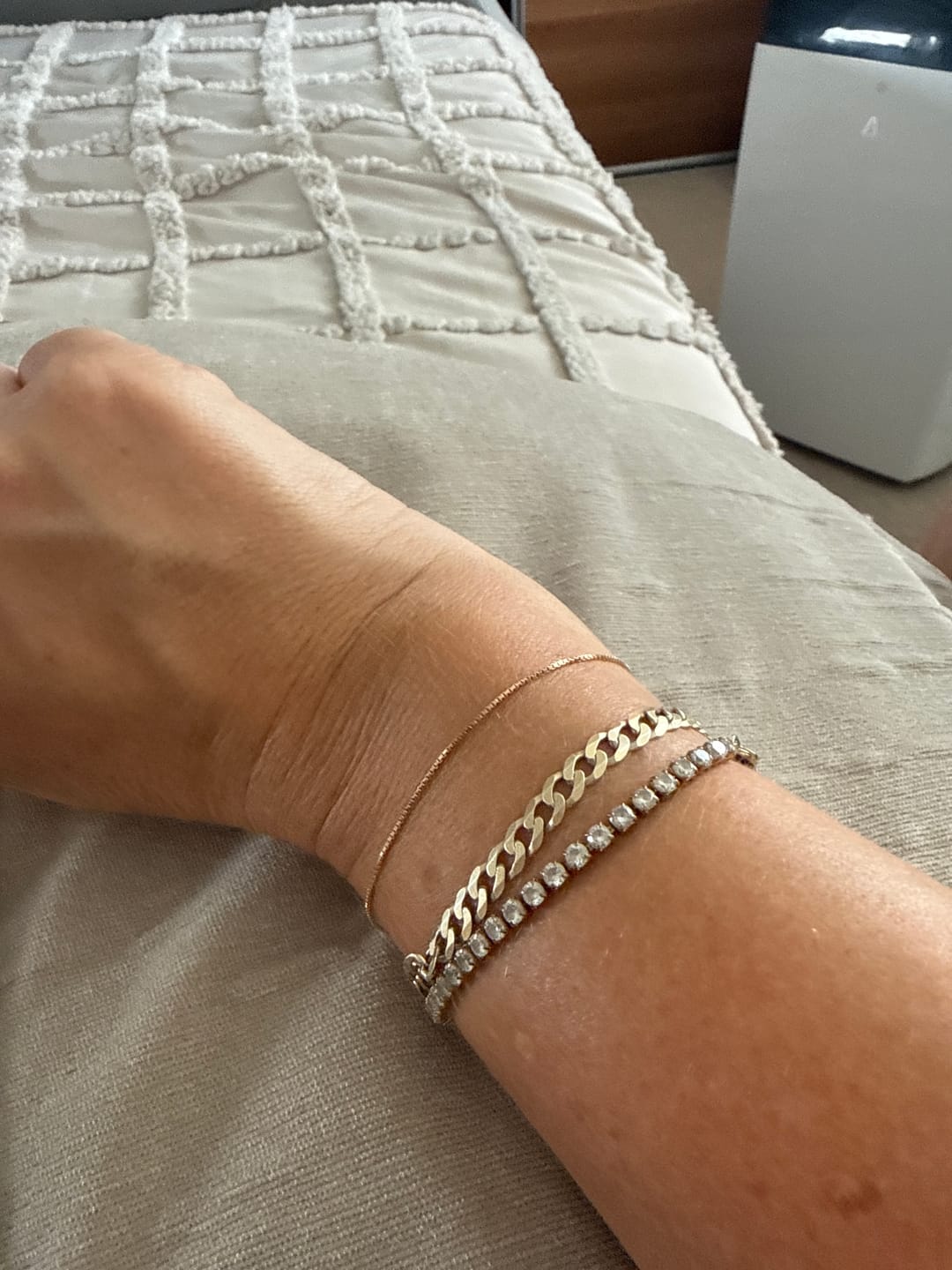 Customer photo review of Tennis Bracelet