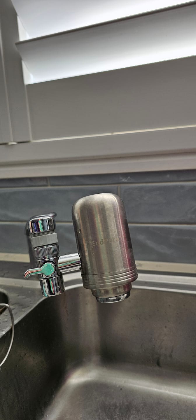 Customer photo review of BlissfulHome™ Advanced 5-Stage Kitchen Tap Filter