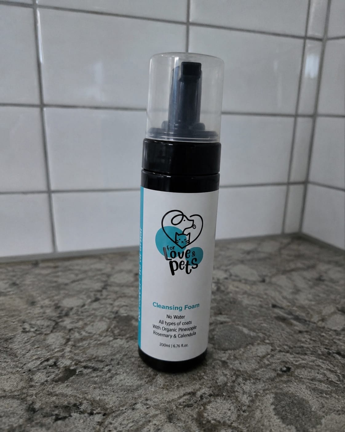Customer photo review of Αφρός Καθαρισμού Χωρίς Νερό για Σκύλους & Γάτες - Καθαρό Τρίχωμα Χωρίς Μπάνιο