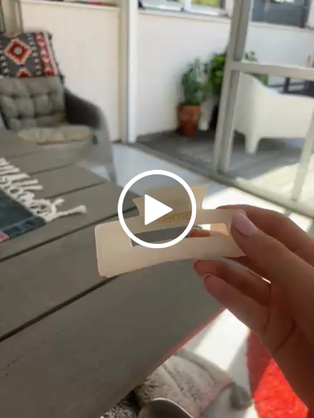 Customer video review of Hair Claw Medium
