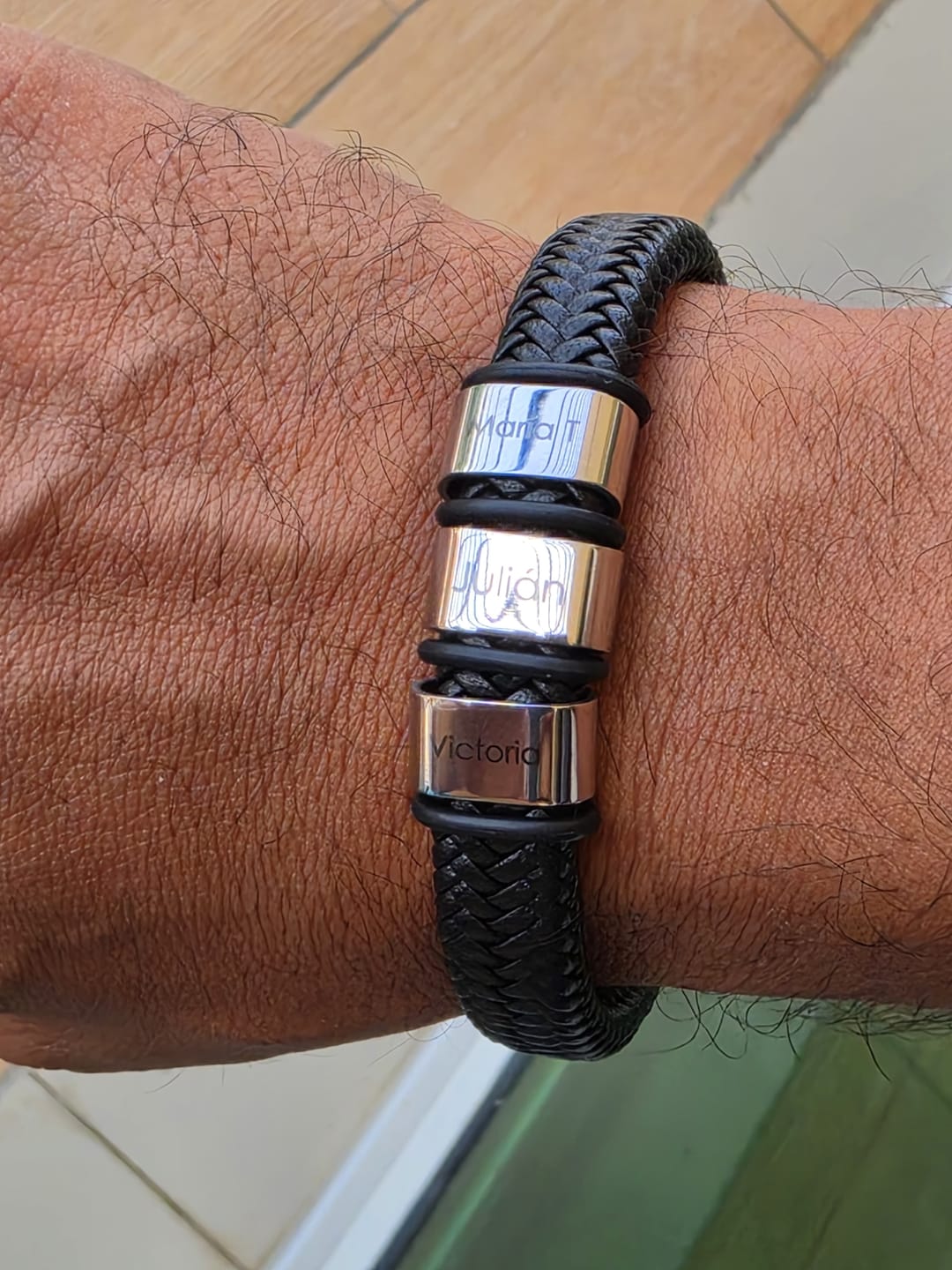 Customer photo review of Bracelet: Viking