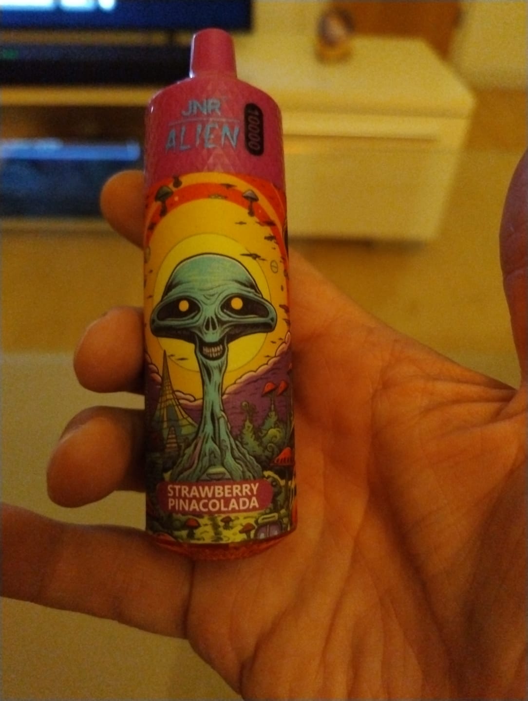 Customer photo review of JNR Alien 10000 Puffs Disposable Vape