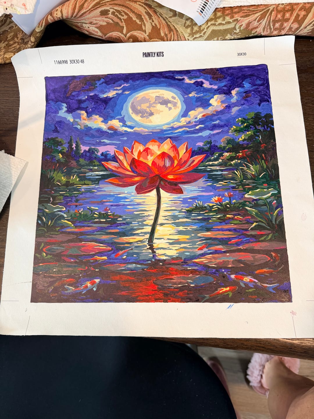 Customer photo review of Moonlit Lotus Serenity