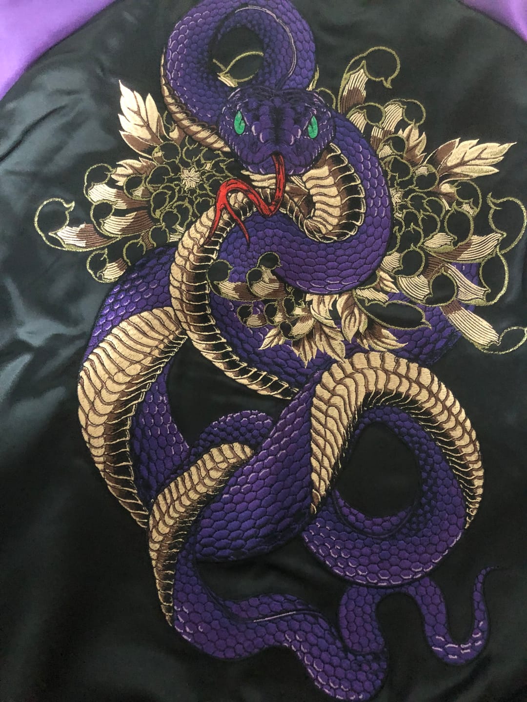 Customer photo review of Violet Viper Sukajan Jacket