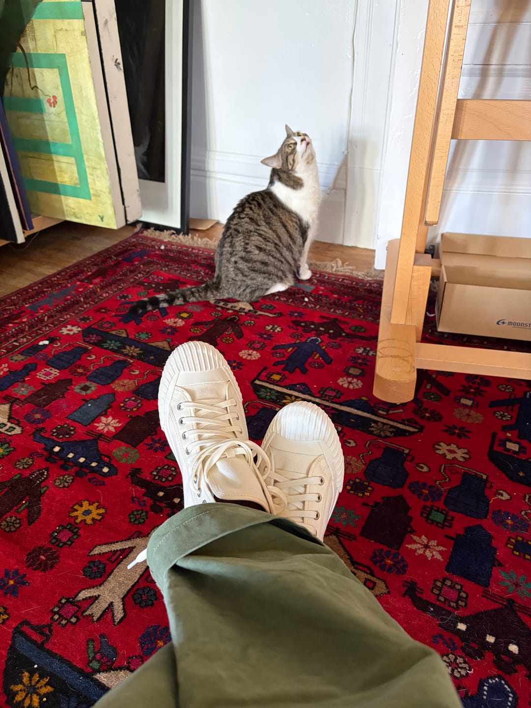 Customer photo review of Grounder High-Top Sea Salt