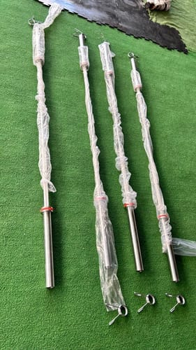Customer photo review of Olympic Barbell – 35 lb – Lightweight Training Bar – IRONSIDE