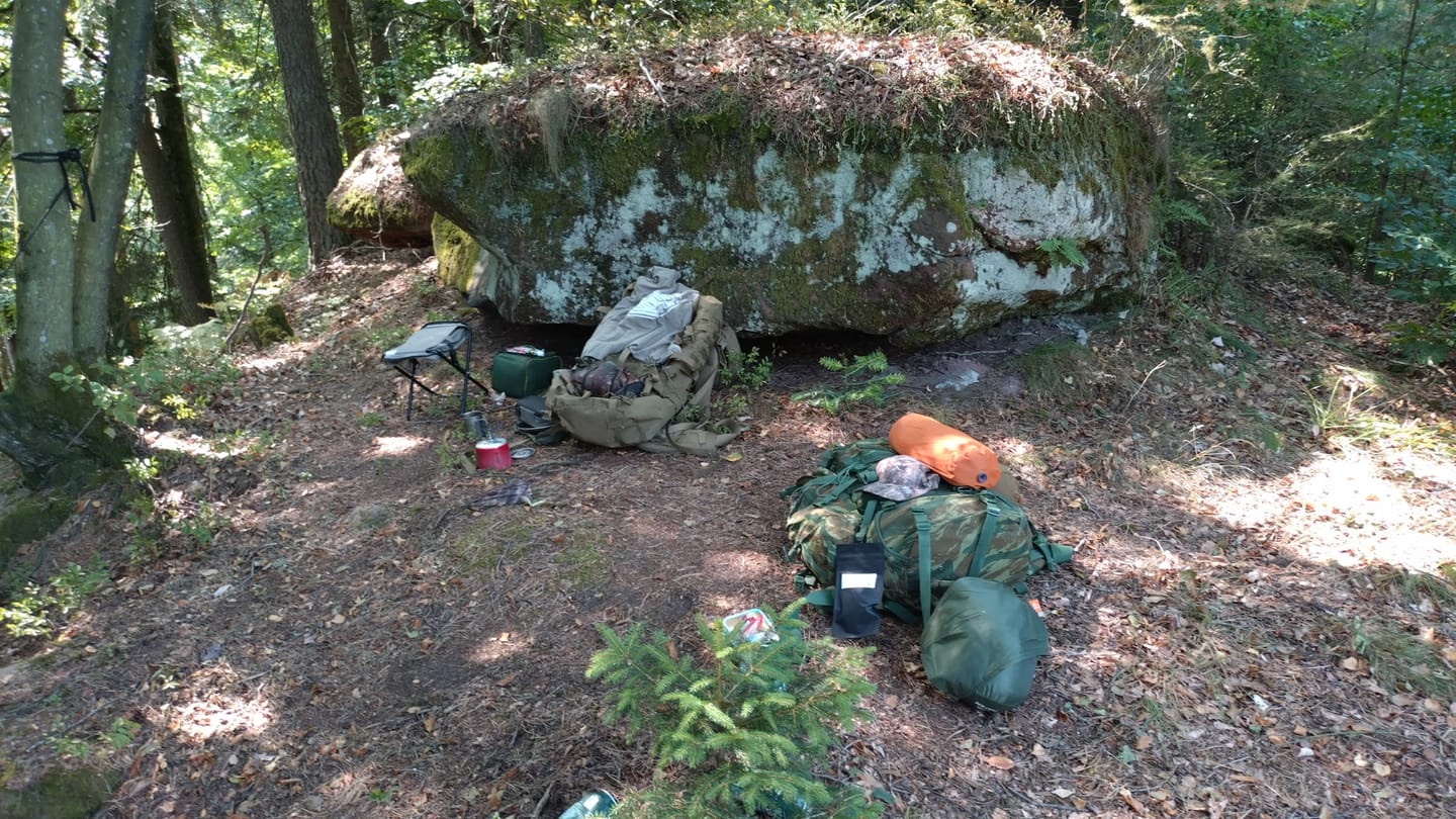 Customer photo review of Haven Tent Pad