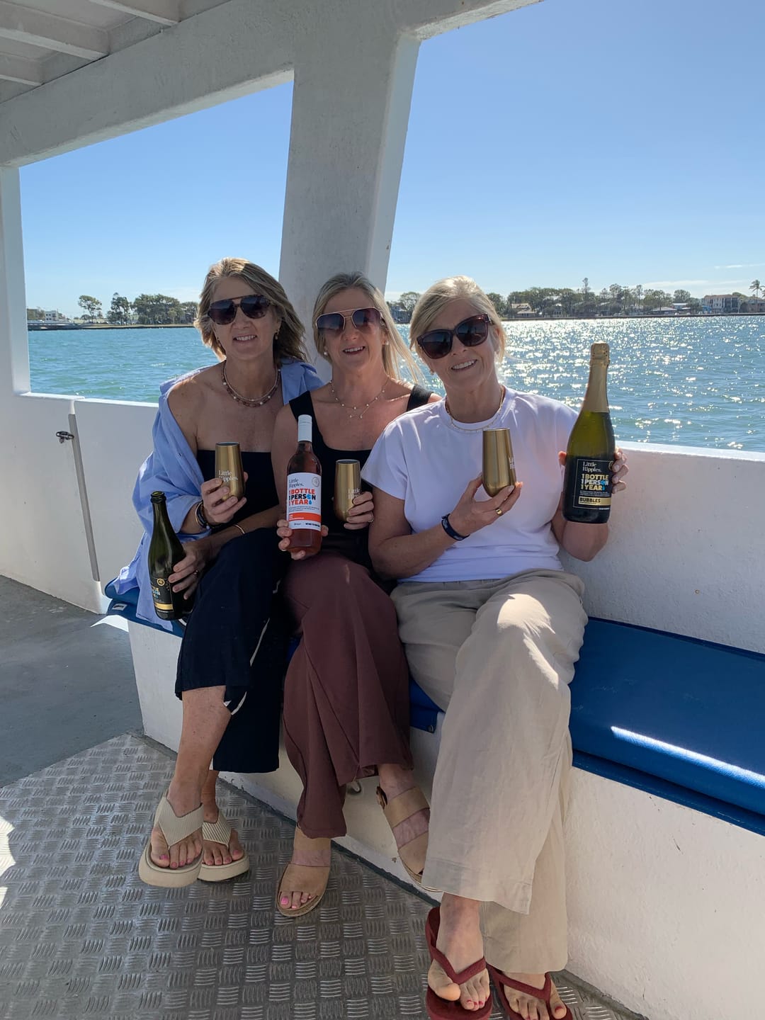 Customer photo review of Zero Sugar Rosé – Vegan Australian Wine | 6 Pack
