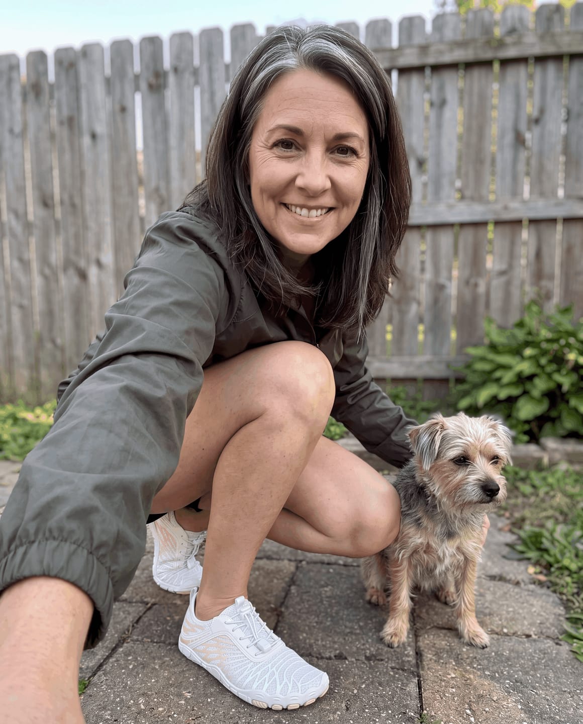 Customer photo review of Grounding Barefoot Shoes with Copper Conductive Sole