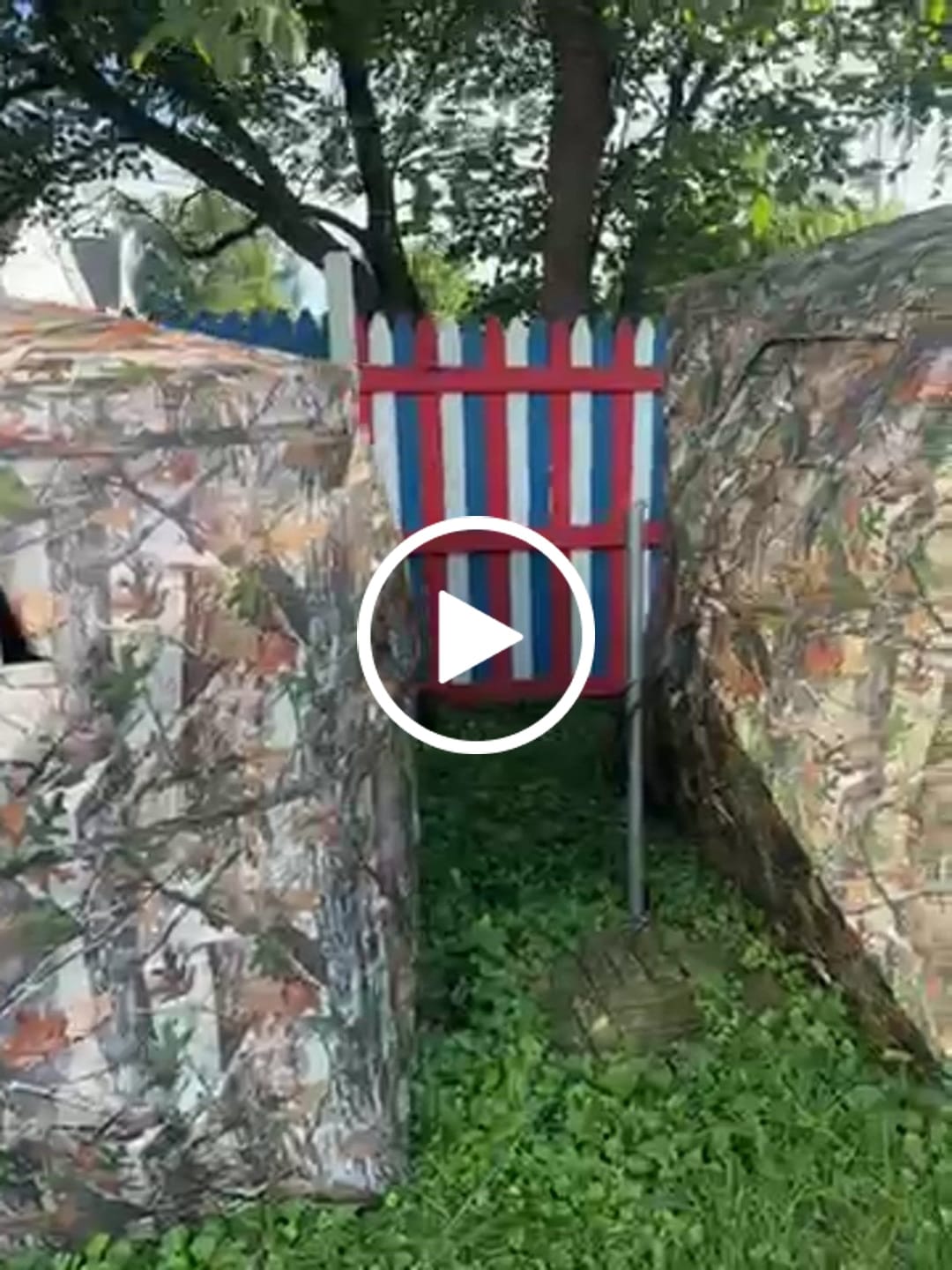 Customer video review of Vis Series 270 Degree See Through Hunting Blind | Portable 2 3 4 Person Ground Blind | Camo Pop Up Deer Blind for Deer & Hunters