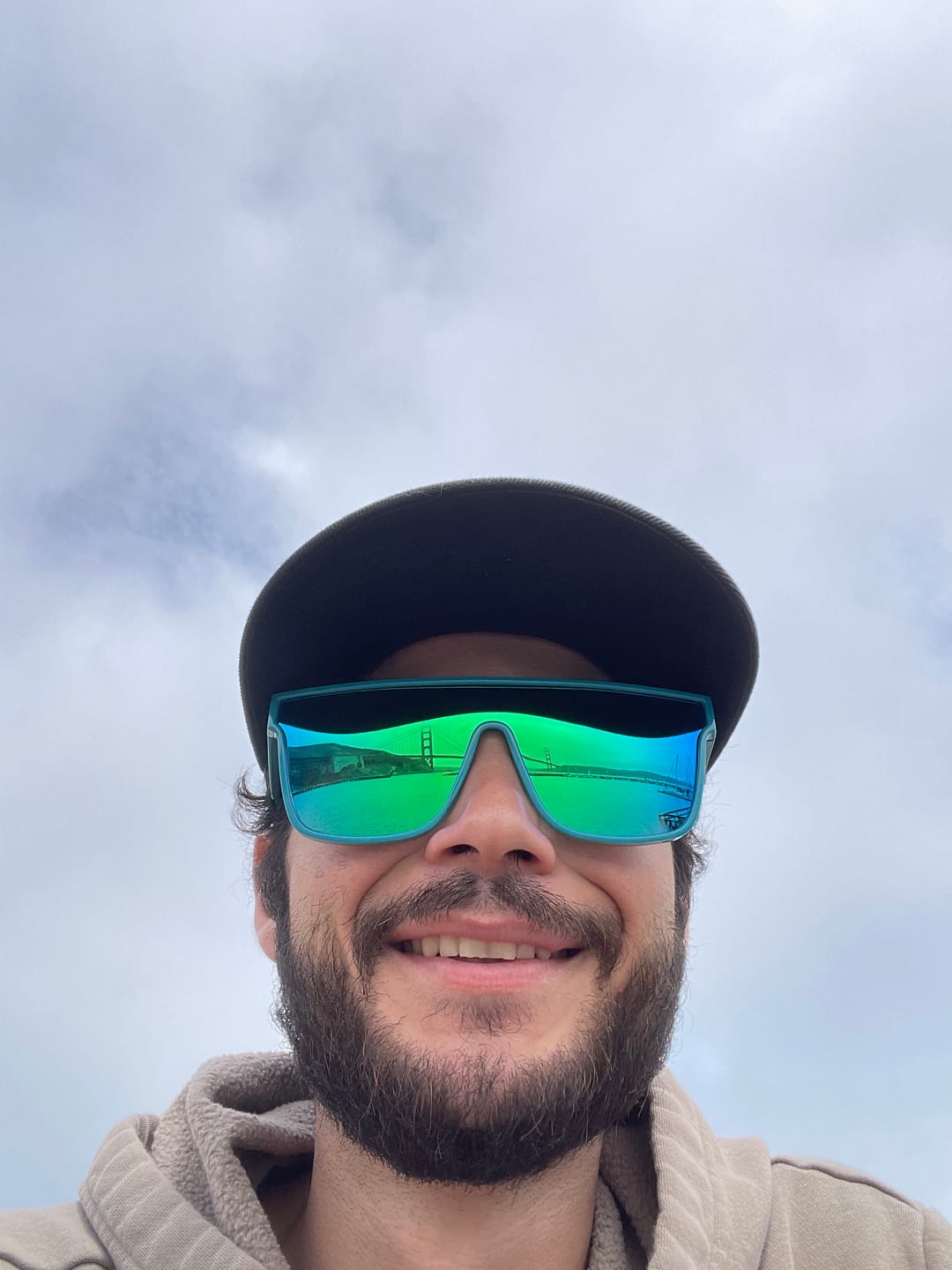Customer photo review of 80Eighty® Polarized Bay Sunglasses