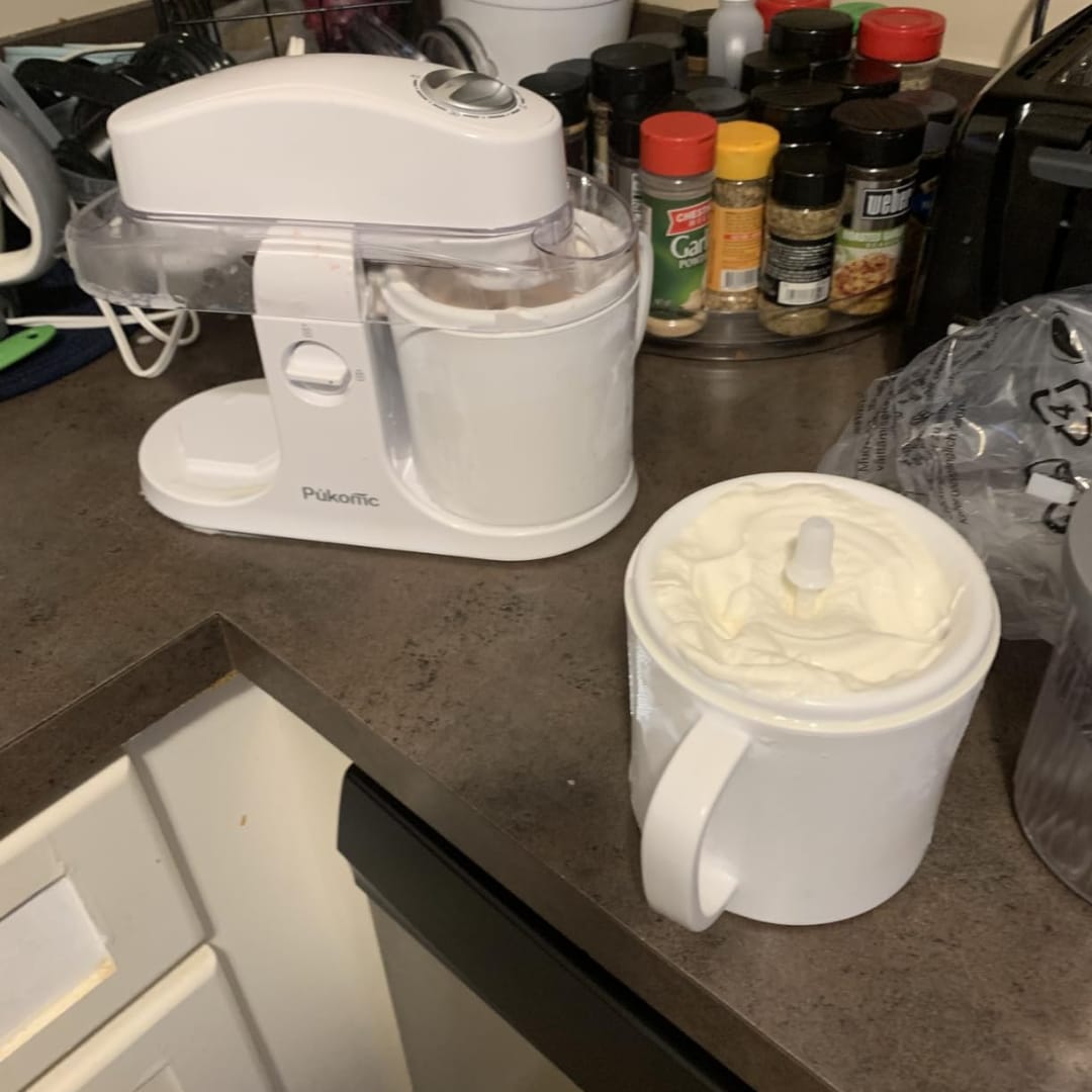 Customer photo review of Creamify™ Ice Cream Maker Cup