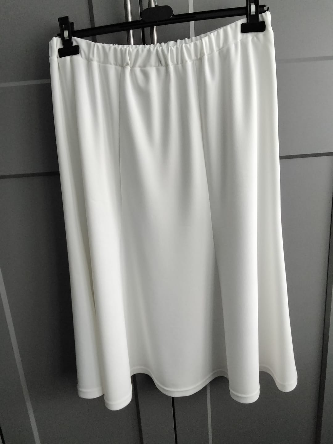 Customer photo review of Plain Scuba Crepe Fabric