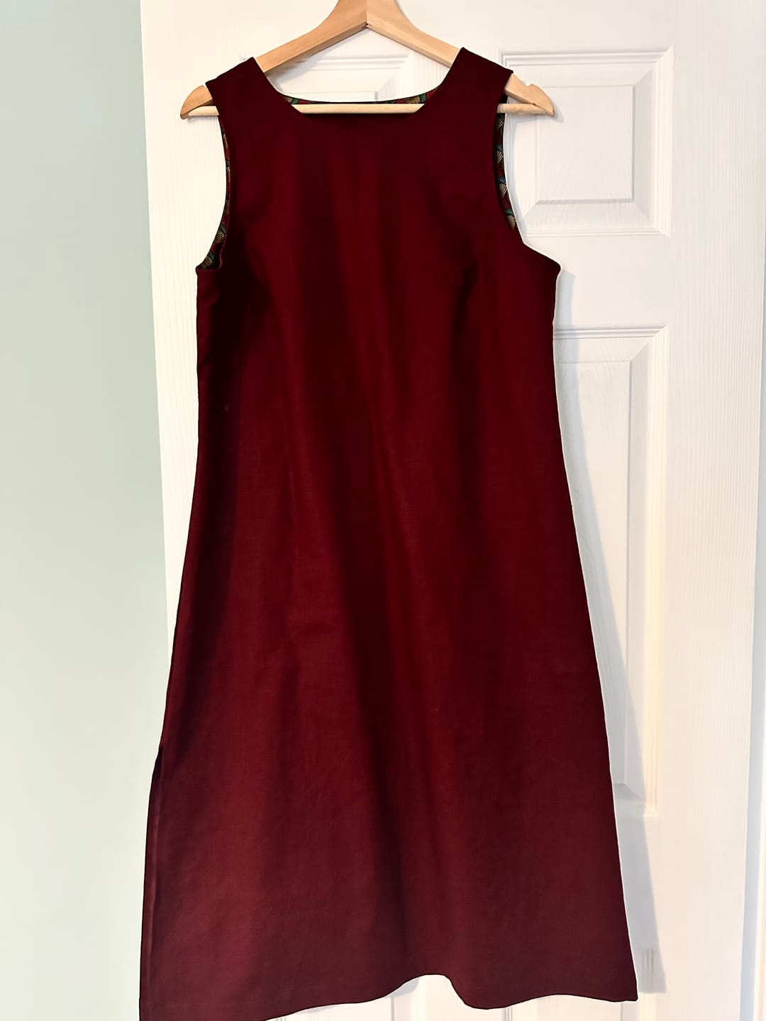 Customer photo review of Washed Linen Blend Fabric